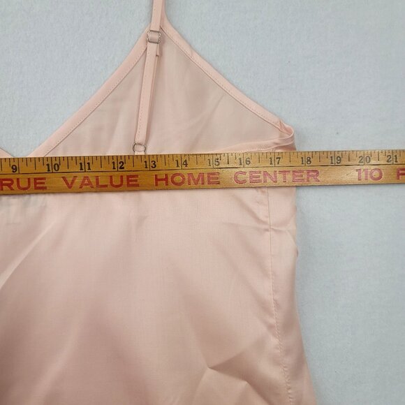 Ettitude Bamboo Cloud Pink Sateen Cami Adjust Strap Matching Storage Pouch Small - Picture 10 of 11